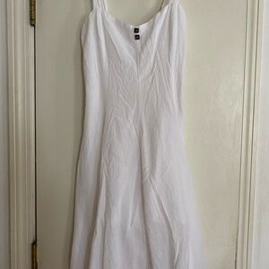 Blanc du Nil White Sleeveless Dress